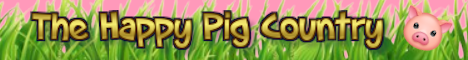 The Happy Pig Country banner
